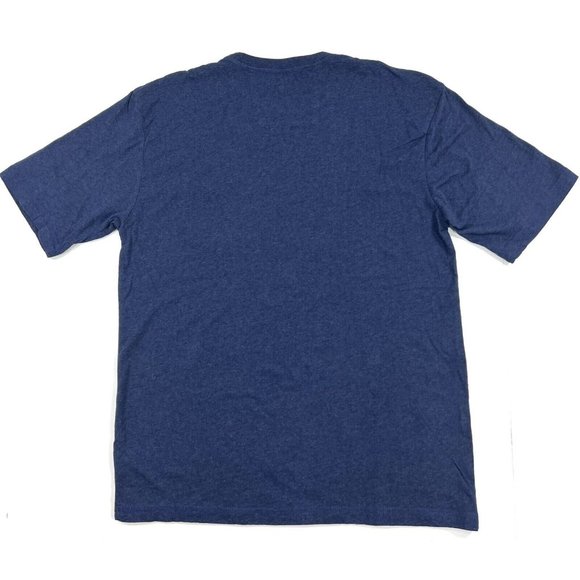 Johnnie-O Mens Small North Carolina Tar Heels T Shirt Blue Short Sleeve - Picture 5 of 11